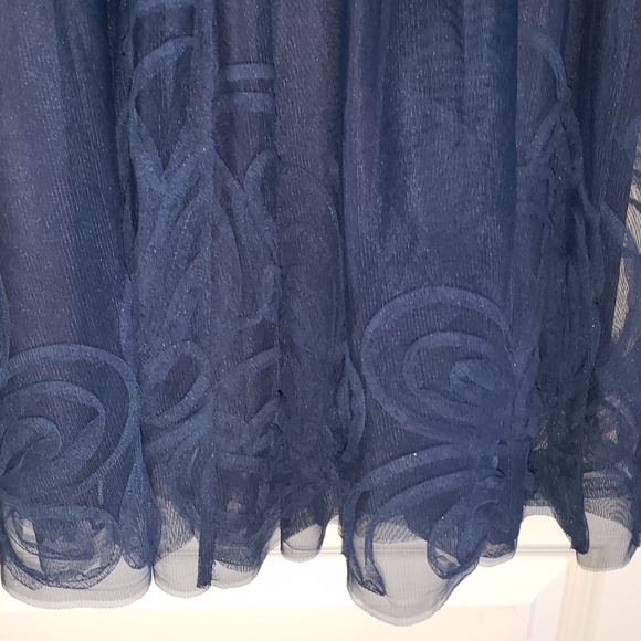 Navy blue Eliza J dress M - Picture 3 of 4